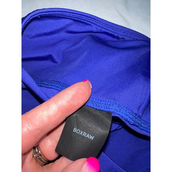 BOXRAW Electric Blue High Waist Leggings Size Small - Picture 11 of 12